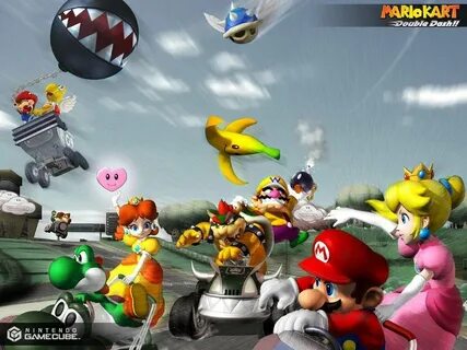 Video Game Mario Kart Double Dash Art