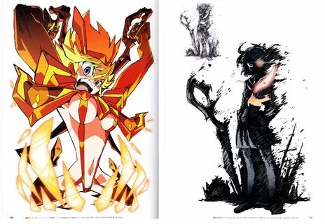 Imaishi Hiroyuki anime illustration art book japan promare Kill la Kill.