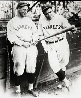 babe ruth and lou gehrig - The Bott Shoppe