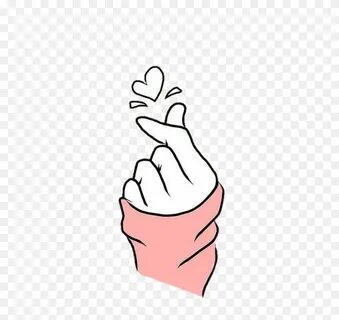 Love Heart Kpop Bts Hand Art Aesthetic Nice Tumblr - Рука С 