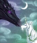 2017/08/30 Dragon and Unicorn by begasuslu Dragon unicorn ta