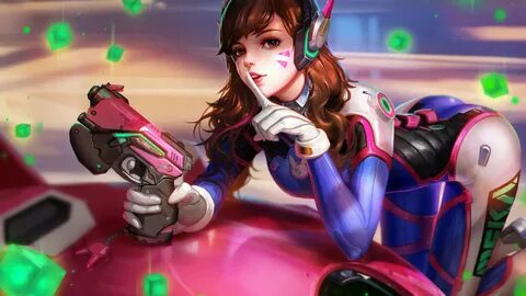 обои : Сверхчувствительность, D Va Overwatch, Развлечения дл