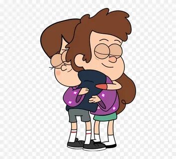 Download Mabel And Dipper Hug Clipart (#1445586) - PinClipar