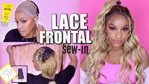 Save Money, Sis! DIY Blonde Lace Frontal Sew-In Weave ft. Al