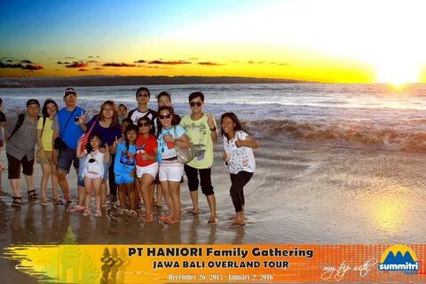 Summitri tours: PT HANIORI FAMILY GATHERING GOES TO BALI