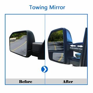 Зеркало Towing Mirrors For 2015-2020 Ford F-150 Power Heated