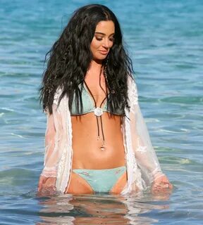 TULISA CONTOSTAVLOS in Bikini on the Set of a Music Video in