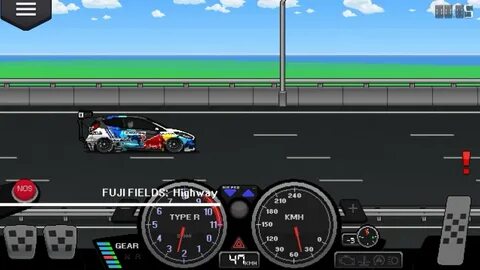 If Pixel Car Racer had a Multiplayer Mode - YouTube