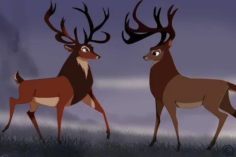 Here Comes Trouble Bambi disney, Disney fan art, Disney art