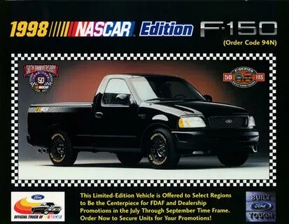 1998 Ford F150 NASCAR Edition Black Truck