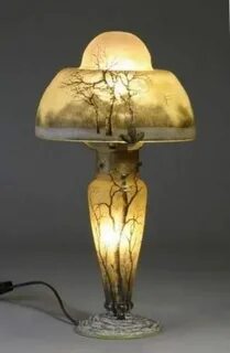 Произведение искусства Art glass lamp, Glass art, Art deco l