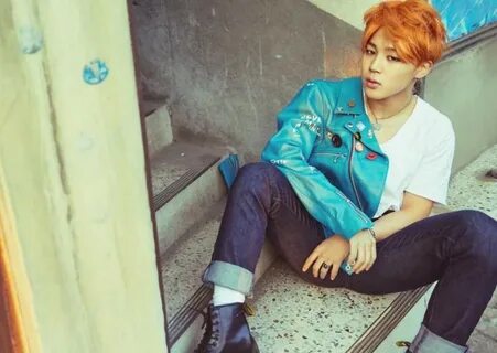 Jimin's orange hair ARMY's Amino