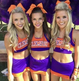 TFM Girls в Твиттере: "Clemson University cheerleaders tho.