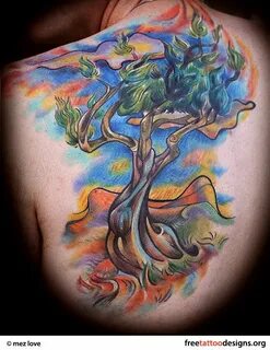 Tree Tattoos Palm, Tree Of Life, Pine Tree Tattoo Tree of li