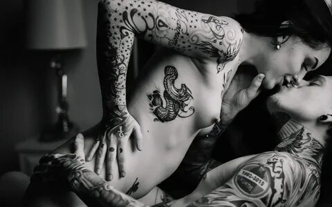 Erotic couple photo shoot.