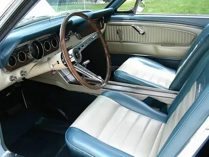 Arcadian Blue 1966 Mustang Hardtop Mustang interior, Mustang