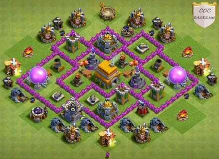 10 Best TH6 Farming Base Links 2022 (Loot Protection) - COC 