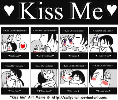 Kiss Art Meme - Captions Trend Today