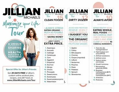 Maximize Your Life Healthy Eating! Jillian michaels, Fitness