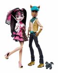 Buy Monster High Draculaura And Clawd Wolf Doll Giftset Onli