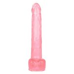 Size Queen 10" Suction Cup Dildo - Pink Sex Toys at Adult Em