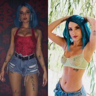 18+ Halsey: огненная Холзи