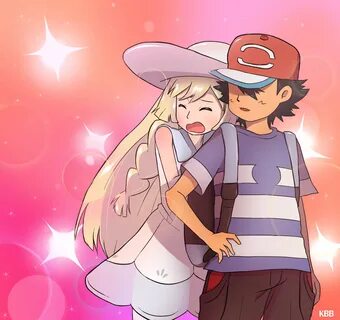 Sun and Moon: Lillie and Ash by Ashujou on DeviantArt Pokemo