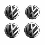 Купить наклейки на диски Volkswagen 44.5 мм сфера black в Са