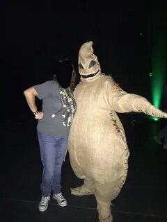 Co-worker's homemade Oogie Boogie costume! - Imgur