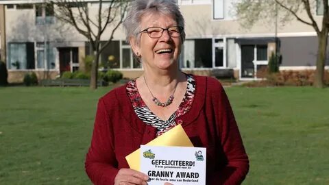 Oma Willemien grijpt naast Granny Award Foto gelderlander.nl