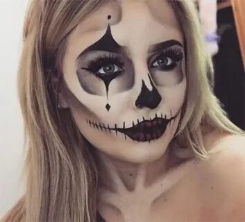 20 Halloween Clown Make-up-Ideen für Mädchen und Frauen 2018