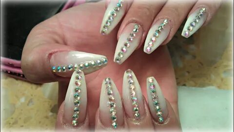 Acrylic Nails Designs Diamonds - Here you can find some of y