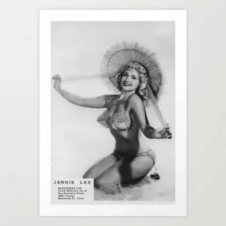 Jennie Lee, "Bazoomers Fan Club Special No. 26" Art Print by