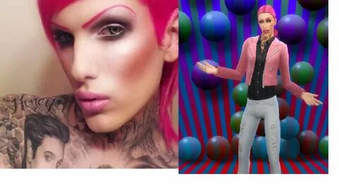 Jeffree Star CAS sims 4 - YouTube