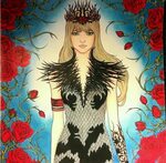 ACOTAR, A court of thorns and roses Coloring book, Feyre Col
