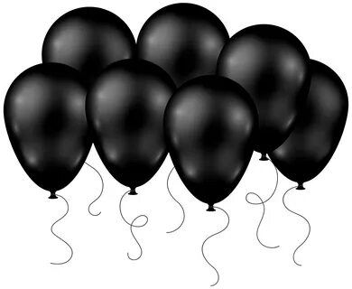 black balloons clipart - Clip Art Library