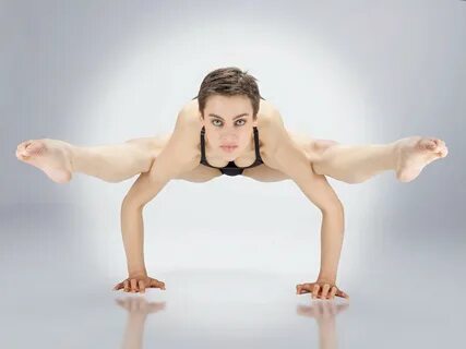 Naked Male Contortionist