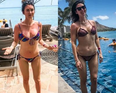 Jewel Staite hace alarde de su cuerpo en bikini jd