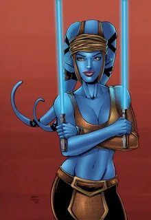 Aayla Secura colors by seanforney.deviantart.com on @deviant