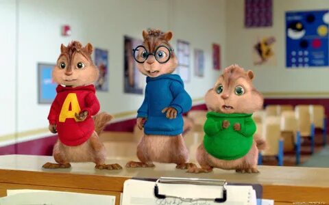 Alvin and The Chipmunks - The Squeakquel movie desktop wallp