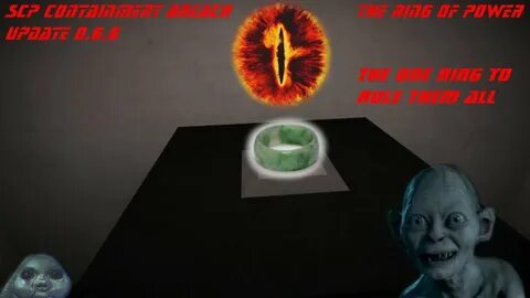 THE RING OF POWER!!(SCP 714)-SCP Containment Breach v0.6.6(U