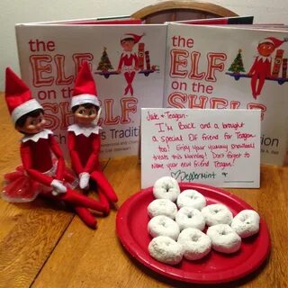Elf on the Shelf Fun - With 2 Elves - Building Our Story