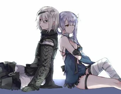 NieR: RepliCant Nier & Kainé Character art, Anime, Nier auto