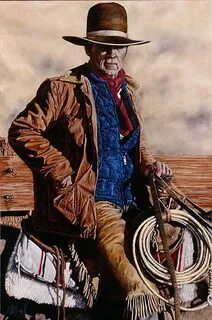 TRAIL BOSS'' 20X30'' INK Funny art, Cowboy pictures, Cowboy 