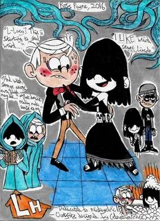 Loud House - Lincoln and Lucy by Khialat.deviantart.com on @