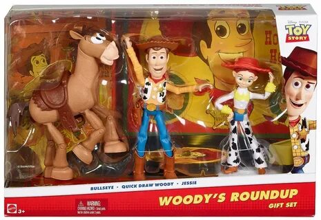 Disney Pixar Toy Story 4" Figure Gift Set - Woody s Roundup