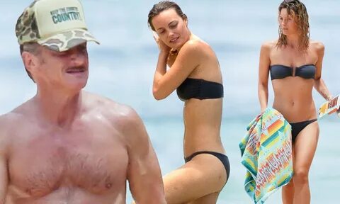 Leila george sexy pics 🌈 Sean Penn, 57, hits the beach with 