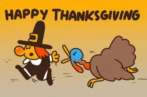 Funny Thanksgiving Animations GIFs Tenor