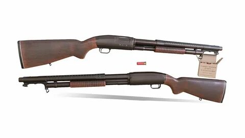 Winchester Model 12 - Trench Gun - 3D model by Dakota (@kote
