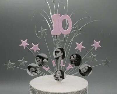 Ariana Grande Cake Topper Spray Cake Decoration Birthday 7th